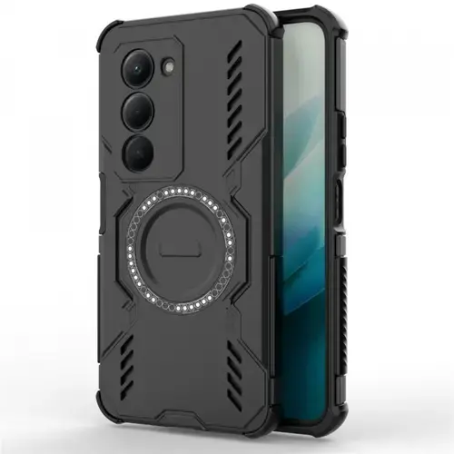 Husa pentru Xiaomi Redmi 15 5G / 15 4G, Techsuit, ArmorMag, Neagra