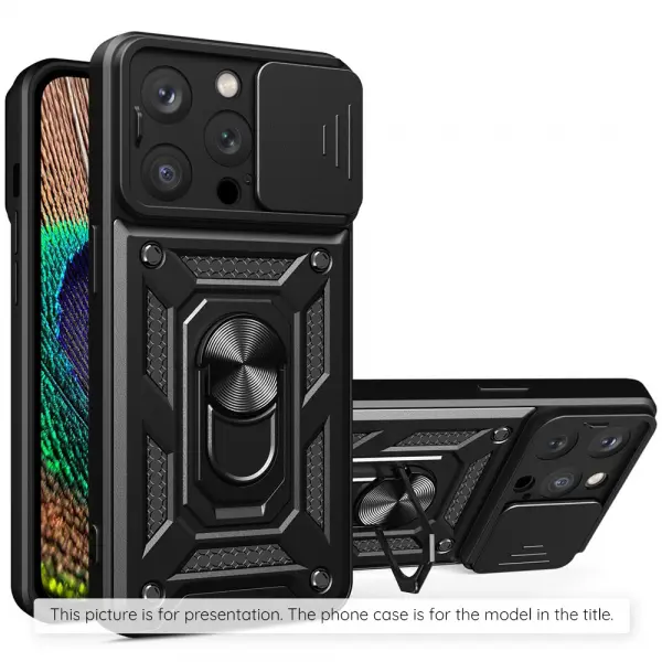 Husa pentru Xiaomi Redmi 15C 5G / 15C 4G, Techsuit, CamShield, Neagra