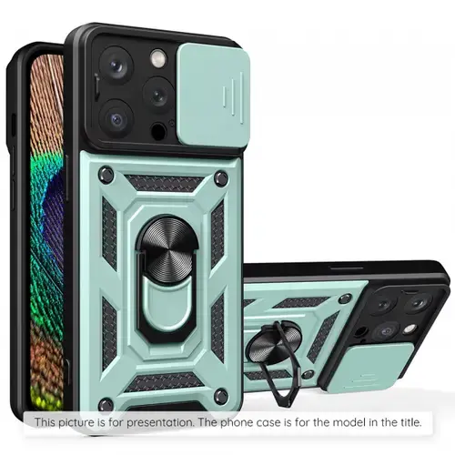 Husa pentru Xiaomi Redmi 15C 5G / 15C 4G, Techsuit, CamShield, Verde