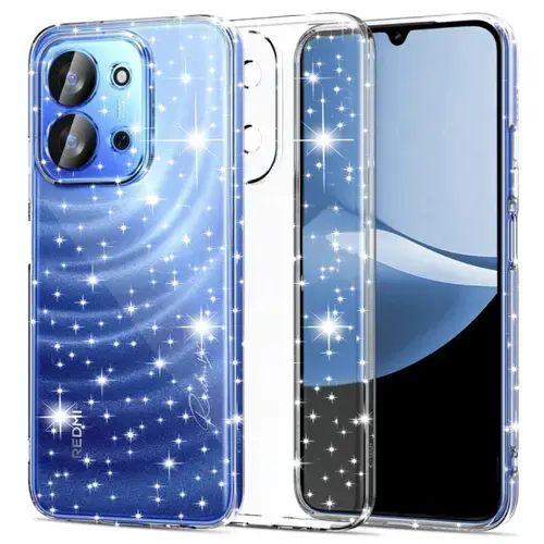 Husa pentru Xiaomi Redmi 15C 5G / 15C 4G, Techsuit, SparkleSkin
