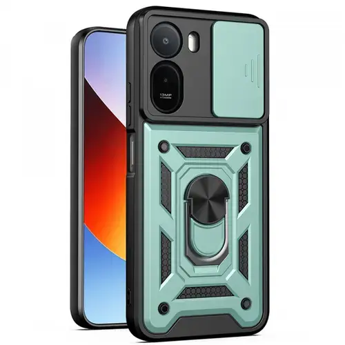 Husa pentru Xiaomi Redmi A7 Pro 4G, Techsuit, CamShield, Verde