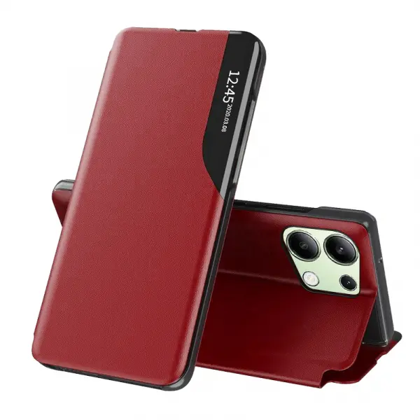Husa pentru Xiaomi Redmi Note 13 4G, Techsuit, eFold, Rosie