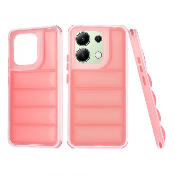 Husa pentru Xiaomi Redmi Note 13 4G, Techsuit, Wave Shield, Rosie
