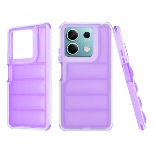 Husa pentru Xiaomi Redmi Note 13 5G, Techsuit, Wave Shield, Mov