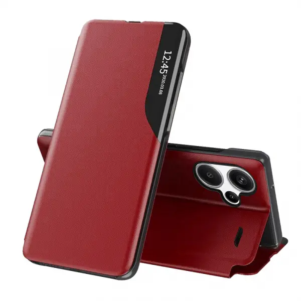 Husa pentru Xiaomi Redmi Note 13 Pro+, Techsuit, eFold, Rosie