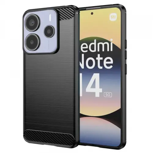 Husa pentru Xiaomi Redmi Note 14 5G, Techsuit Carbon