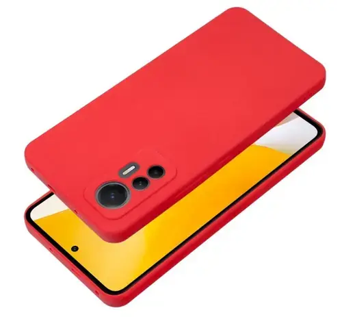 Husa pentru Xiaomi Redmi Note 14 Pro 4G, OEM, Soft, Rosie