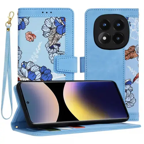 Husa pentru Xiaomi Redmi Note 14 Pro 4G Techsuit FlipCraft (Albastru)