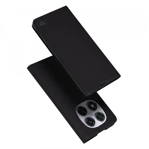 Husa pentru Xiaomi Redmi Note 14 Pro 4G, Techsuit, Magskin Book, Neagra
