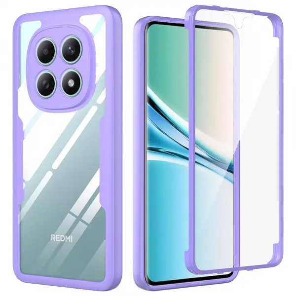 Husa pentru Xiaomi Redmi Note 15 4G, Techsuit, ColorVerse 360, Mov