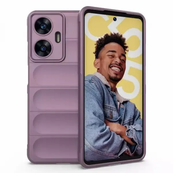 Husa pentru Xiaomi Redmi Note 15 Pro 5G, Techsuit, Magic Shield, Mov