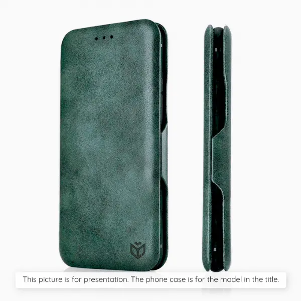 Husa pentru Xiaomi Redmi Note 15 Pro 5G, Techsuit, Safe Wallet Plus, Verde