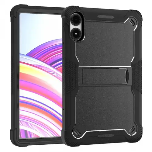 Husa pentru Xiaomi Redmi Pad Pro / Pro 5G / Poco Pad, Techsuit, Rugged TabShell (Negru)