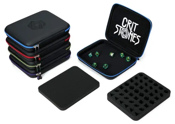 Husă pentru zaruri GlassStaff - Arcanum Luxury Dice Case, violet