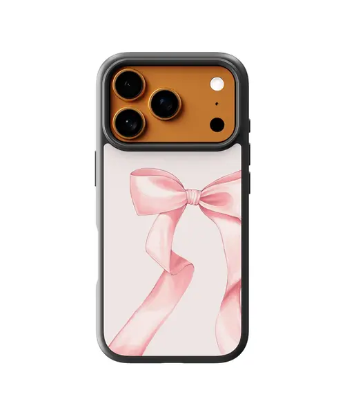 Husa Pink Bow Apple iPhone Impact Ultra - iPhone 17 Pro