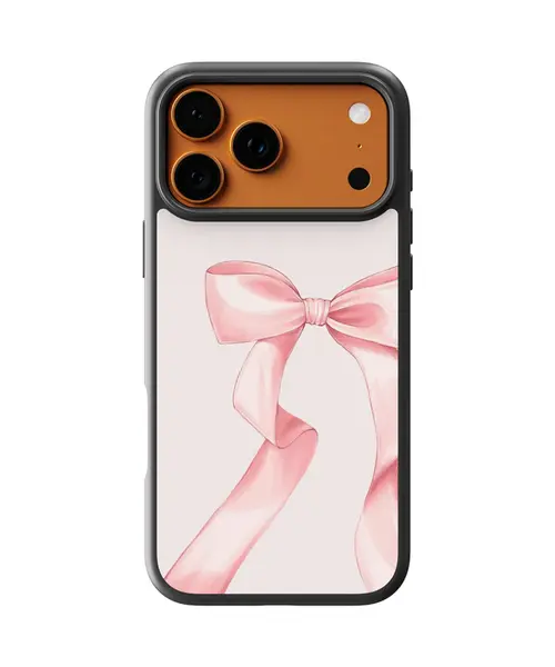 Husa Pink Bow Apple iPhone Impact Ultra - iPhone 17 Pro Max