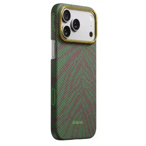 Husa Pitaka Breath of Veins Aramida Magsafe iPhone 17 Pro Max Sprout Surge