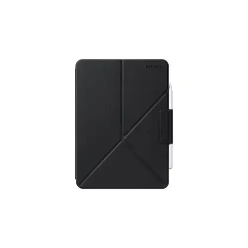 Husa Pitaka MagEZ Folio 2 pentru iPad Pro 11 2024, Negru/Gri