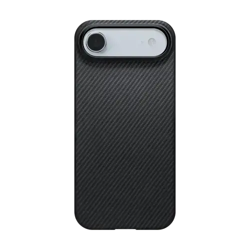 Husa Pitaka pentru iPhone Air MagEZ 7, MagSafe, Ultra-Slim (Negru/Gri)