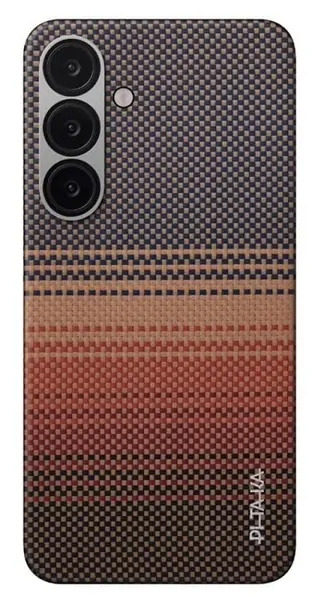 Husă Pitaka - Tactile Woven, Galaxy S25 Plus, Sunset