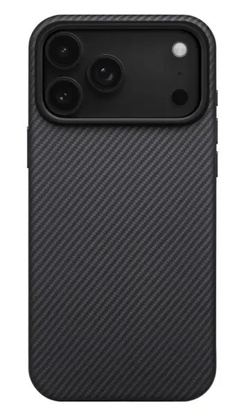 Husa Pitaka - Ultra-Slim, iPhone 17 Pro, Black/Grey