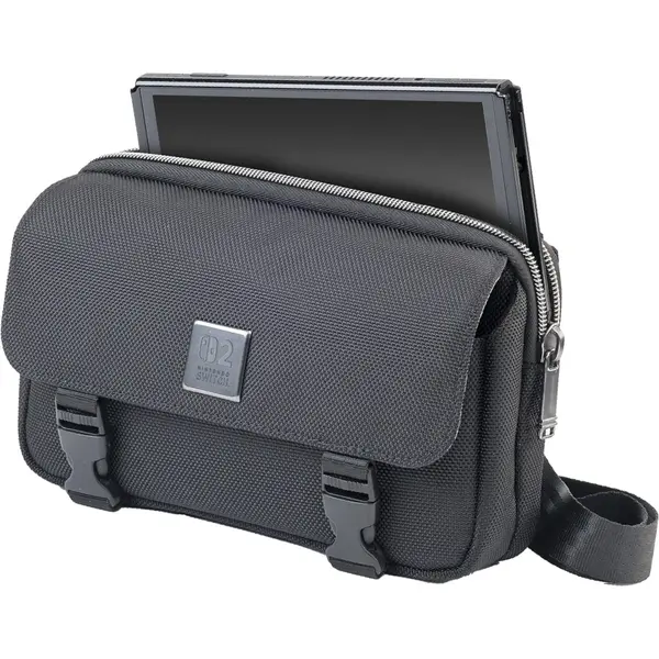 Husa protectie Crossbody Nacon pentru Nintendo Switch 2, Negru