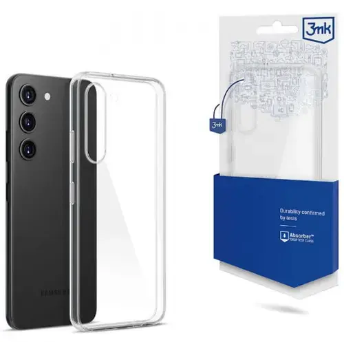 Husa Protectie Spate 3MK 5903108500036 pentru Samsung Galaxy S23 S911 (Transparent)