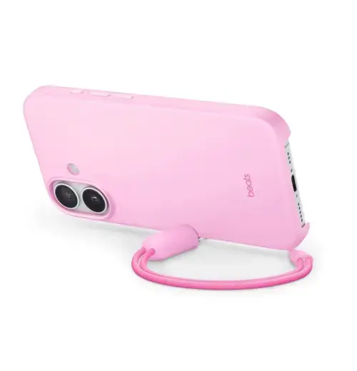 Husa Protectie Spate Apple Beats MGY64LL/A, pentru iPhone 17, Kickstand Case cu Magsafe si Camera Control (Roz)