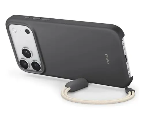 Husa Protectie Spate Apple Beats MGY94LL/A pentru iPhone 17 Pro Max, Magsafe si Camera Control (Gri)