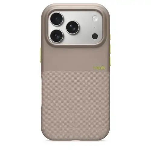Husa Protectie Spate Apple Beats Rugged MGJP4LL/A pentru iPhone 17 Pro, MagSafe si Camera Control (Gri)