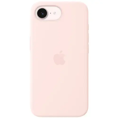 Husa protectie spate Apple Silicone Case cu MagSafe MHWJ4ZM/A pentru iPhone 17e (Roz)