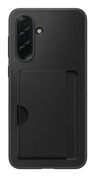 Husa Protectie Spate Card Samsung EF-OA366TBEGWW pentru Galaxy A36 5G (Negru)