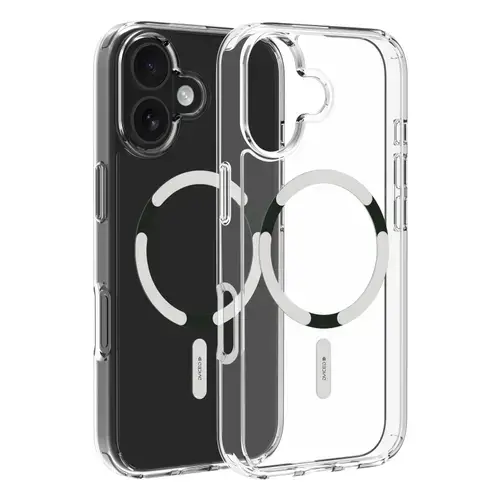 Husa Protectie Spate Dviced DV511042, MagSafe, pentru Apple iPhone 17 (Alb)