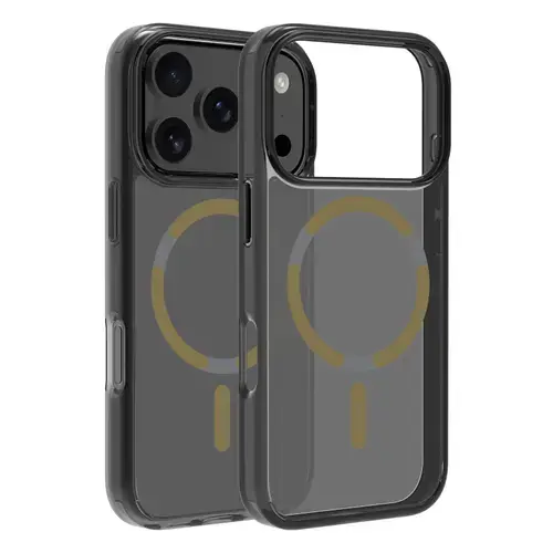 Husa Protectie Spate Dviced DV511053, MagSafe pentru Apple iPhone 17 Pro Max Smoke Case (Auriu)