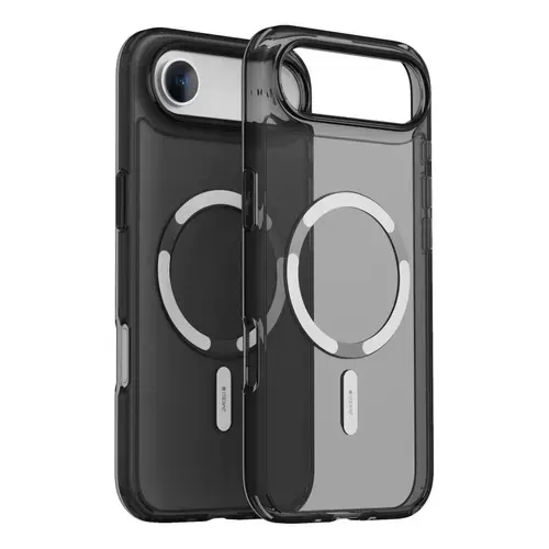 Husa Protectie Spate Dviced DV511055, MagSafe pentru Apple iPhone Air, Smoke Case (Argintiu)
