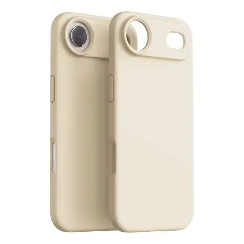 Husa Protectie Spate Dviced DV511059, Silicone, MagSafe pentru Apple iPhone Air (Bej)