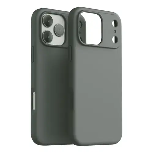 Husa Protectie Spate Dviced DV511065, Silicone, MagSafe, pentru Apple iPhone 17 Pro Max (Gri)