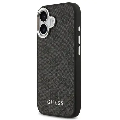 Husa Protectie Spate Guess 4G MagSafe pentru Apple iPhone 17 (Negru)