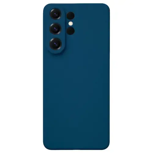 Husa Protectie Spate Lemontti LEMHSSSGS26UB Silicon Soft Slim pentru Samsung Galaxy S26 Ultra (Bleumarin)