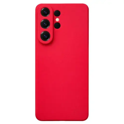 Husa Protectie Spate Lemontti LEMHSSSGS26UR Silicon Soft Slim pentru Samsung Galaxy S26 Ultra (Rosu)