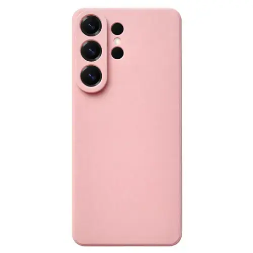 Husa Protectie Spate Lemontti LEMHSSSGS26URZ Silicon Soft Slim pentru Samsung Galaxy S26 Ultra (Roz)