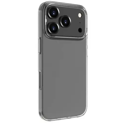 Husa Protectie Spate Lemontti, Silicon, pentru iPhone 17 Pro (Transparent)