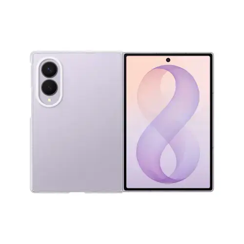 Husa Protectie Spate Samsung Clear Case EF-QF971CTEGWW pentru Galaxy Z Fold8 (Transparent)