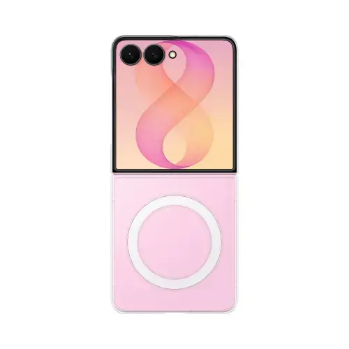 Husa Protectie Spate Samsung Clear Magnet EF-CF776CTEGWW penru Galaxy Z Flip8 (Transparent)