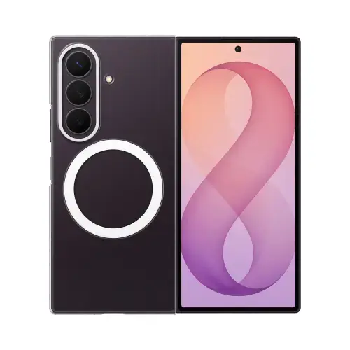 Husa Protectie Spate Samsung Clear Magnet EF-CF976CTEGWW pentru Galaxy Z Fold8 Ultra (Transparent)