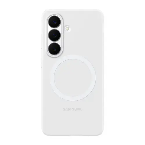 Husa Protectie Spate Samsung EF-ES942CWEGWW pentru Galaxy S26, Silicone Magnet Case (Alb)