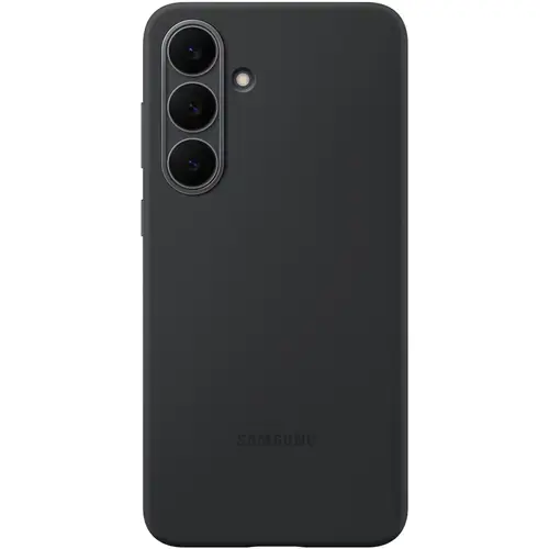Husa protectie spate Samsung Silicone Case EF-PS731CBEGWW pentru Galaxy S25 FE (Negru)