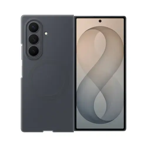 Husa Protectie Spate Samsung Silicone Magnet EF-EF976CBEGWW pentru Galaxy Z Fold8 Ultra (Negru)