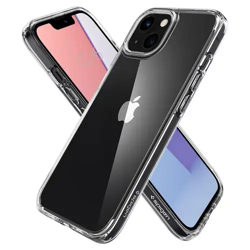 Husa Protectie Spate Spigen pentru iPhone 13 Mini (Transparent)