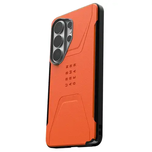 Husa Protectie Spate UAG Civilian Magnetic pentru Samsung Galaxy S26 Ultra (Portocaliu)